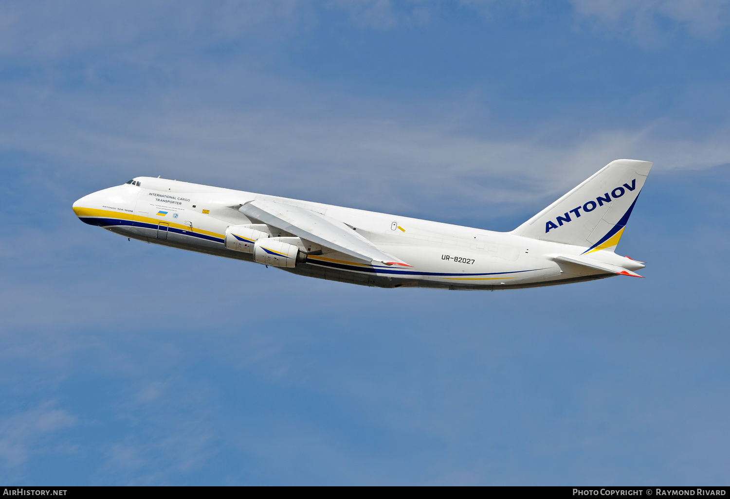 Aircraft Photo of UR-82027 | Antonov An-124-100M Ruslan | Antonov Airlines | AirHistory.net #423236