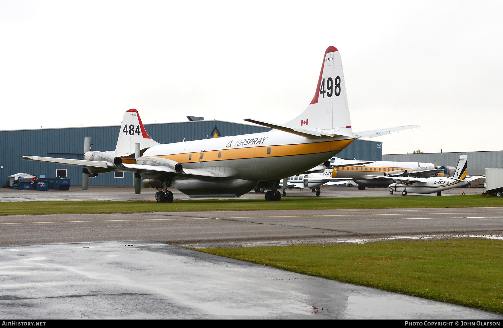 Aircraft Photo of C-FDTH | Lockheed L-188A(F) Electra | Air Spray | AirHistory.net #423244