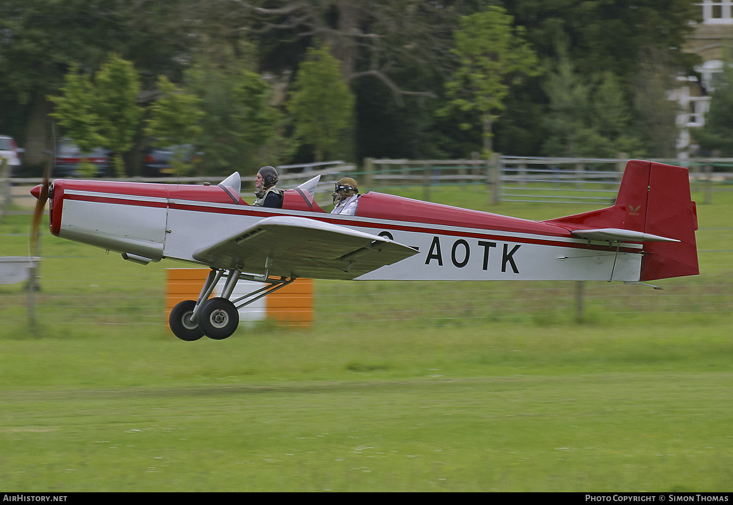 Aircraft Photo of G-AOTK | Druine D-53 Turbi | AirHistory.net #423263