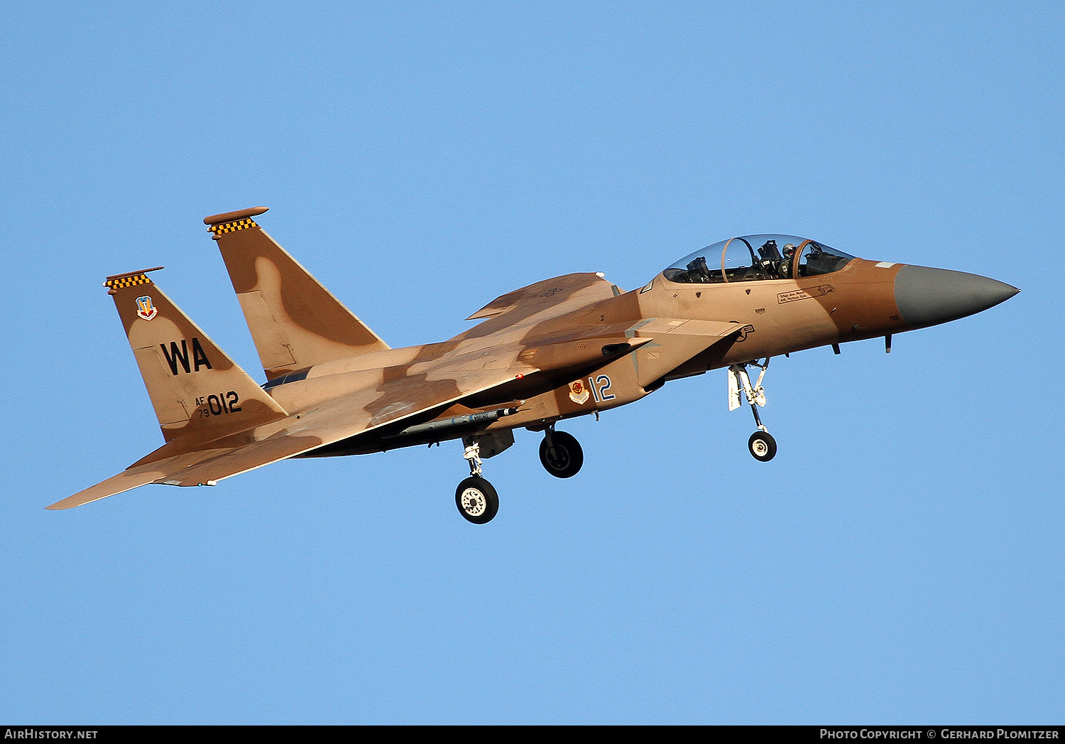 Aircraft Photo of 79-0012 / AF79-012 | McDonnell Douglas F-15D Eagle | USA - Air Force | AirHistory.net #423266