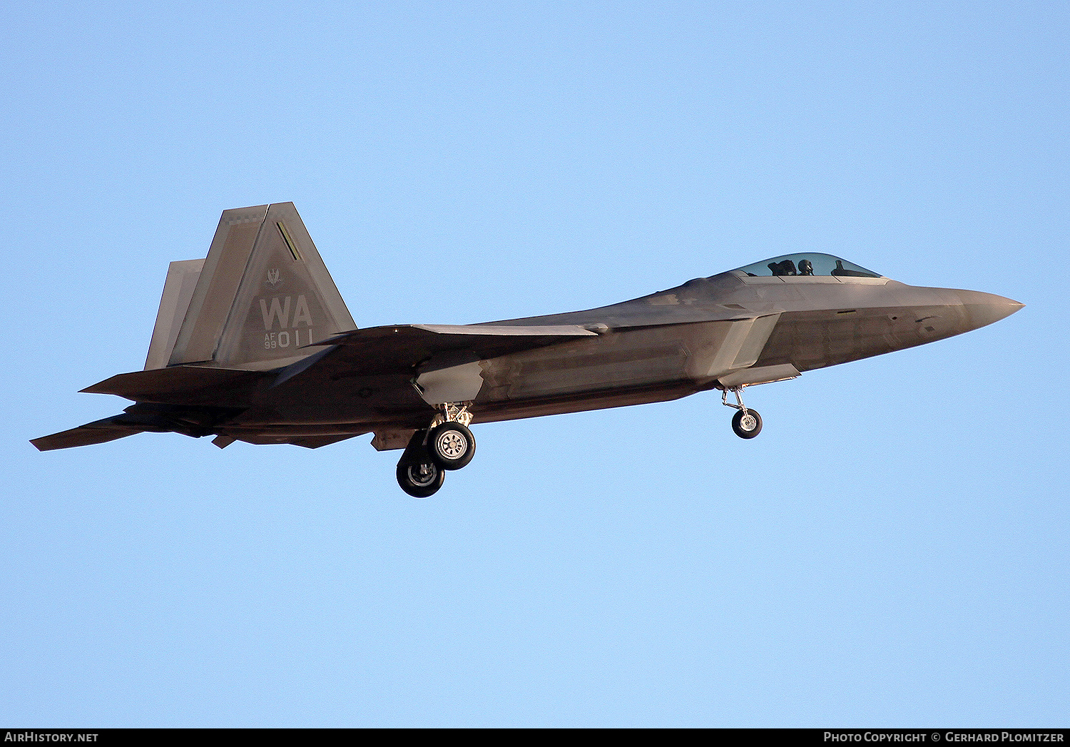 Aircraft Photo of 99-4011 / AF99011 | Lockheed Martin F-22A Raptor | USA - Air Force | AirHistory.net #423269