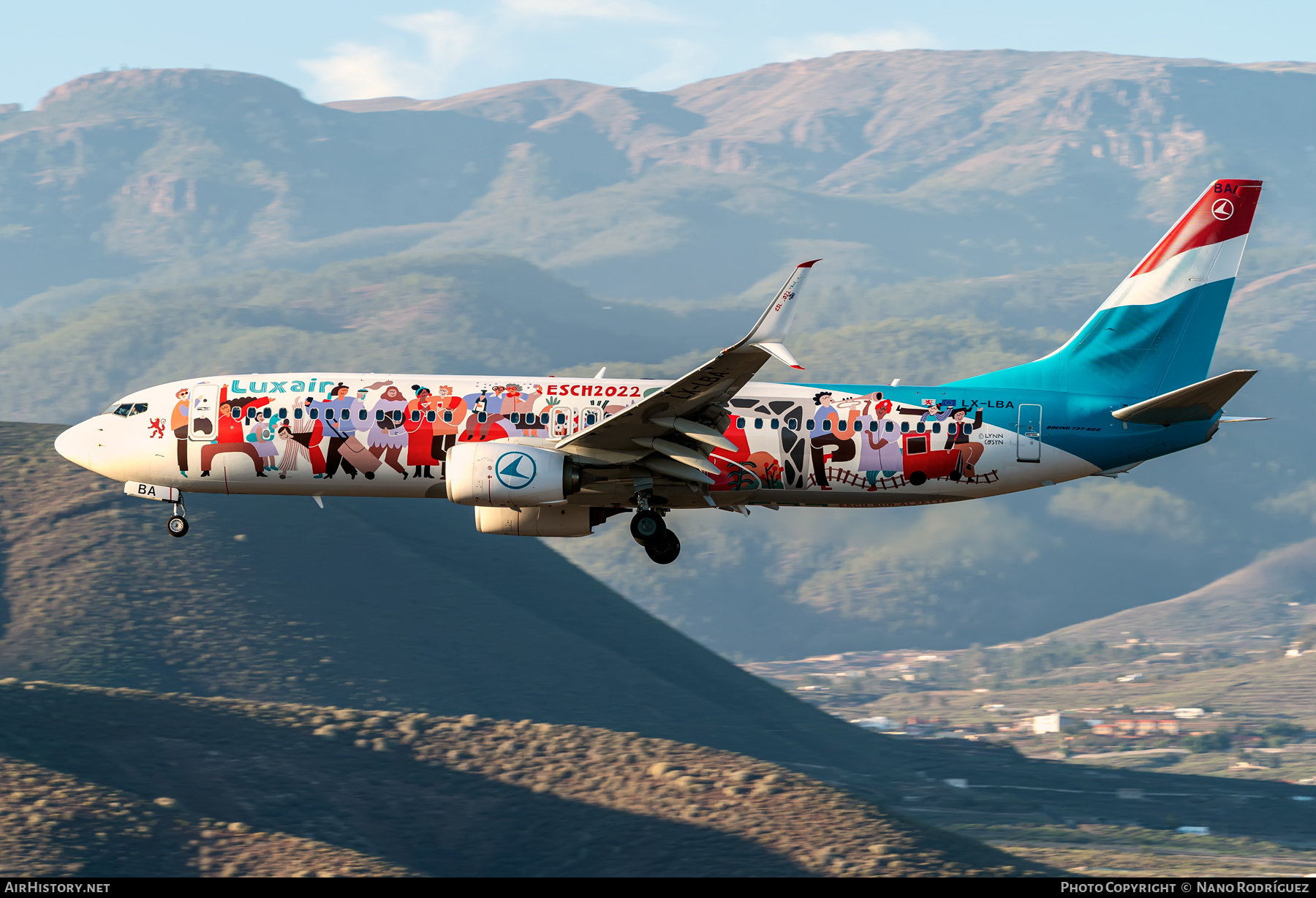 Aircraft Photo of LX-LBA | Boeing 737-8C9 | Luxair | AirHistory.net #423284