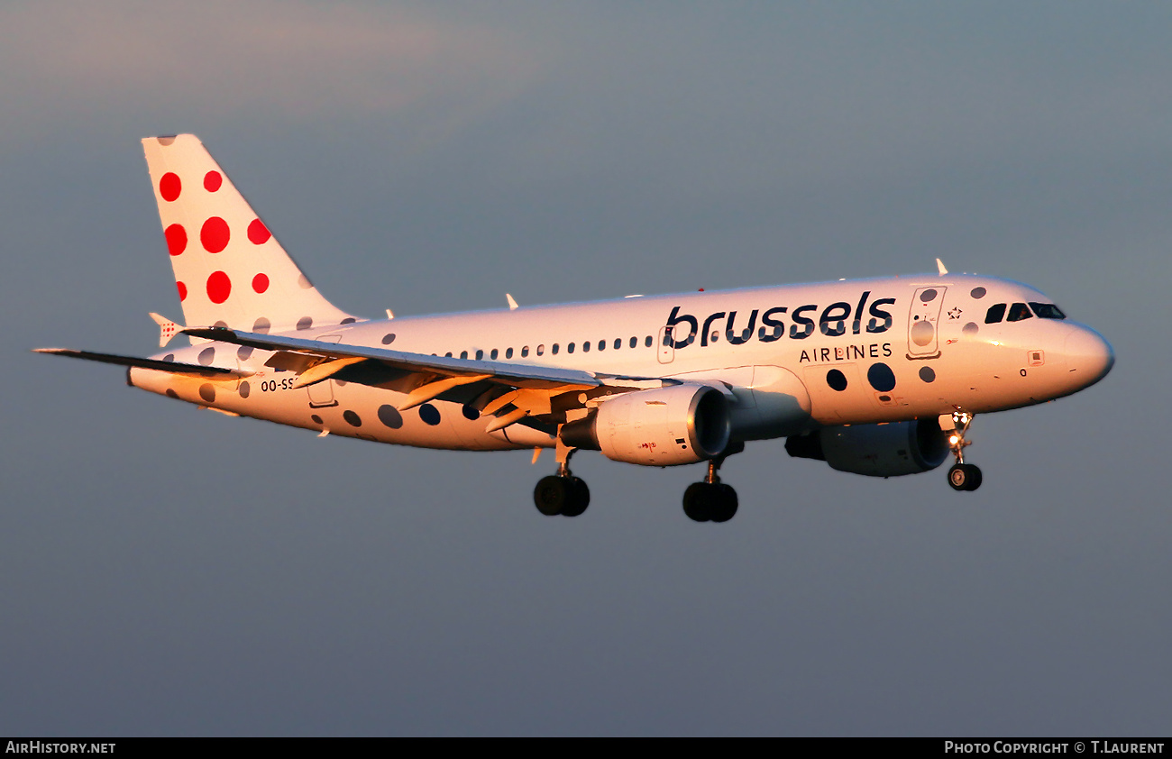 Aircraft Photo of OO-SSO | Airbus A319-111 | Brussels Airlines | AirHistory.net #423285