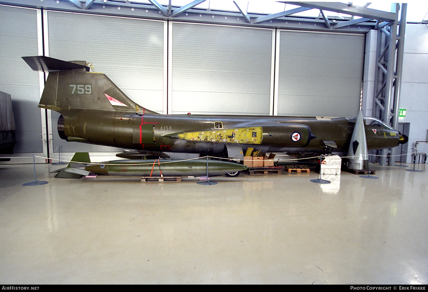 Aircraft Photo of 759 / 4759 | Canadair CF-104 Starfighter | Norway - Air Force | AirHistory.net #423287