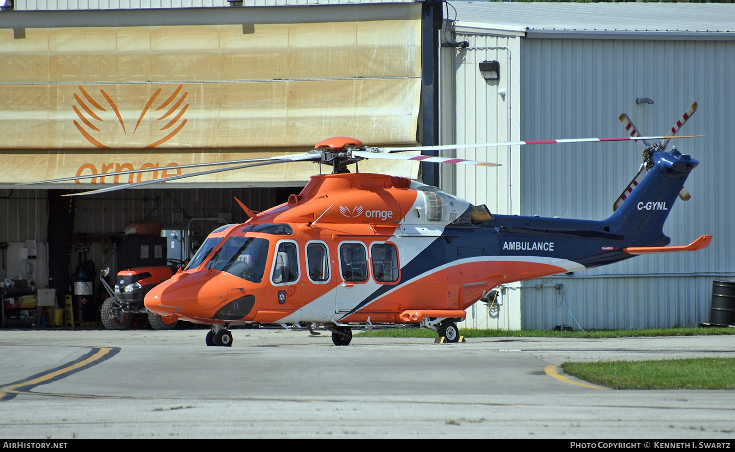 Aircraft Photo of C-GYNL | Leonardo AW-139 | Ornge Ambulance | AirHistory.net #423293
