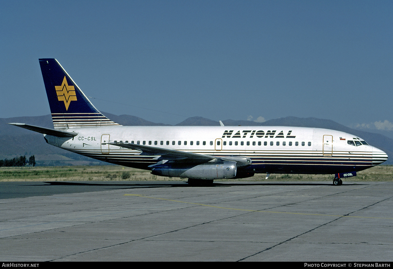 Aircraft Photo of CC-CSL | Boeing 737-248 | National Airlines | AirHistory.net #423299
