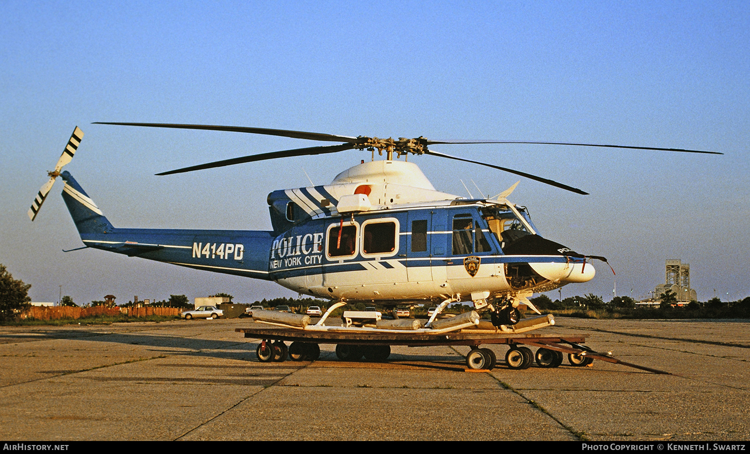 Aircraft Photo of N414PD | Bell 412SP | New York Police Department | AirHistory.net #423303