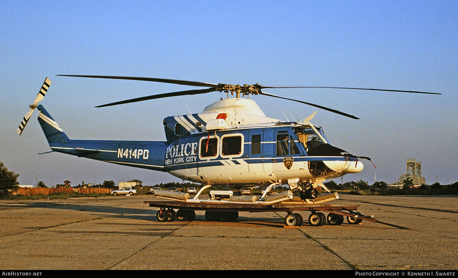 Aircraft Photo of N414PD | Bell 412SP | New York Police Department | AirHistory.net #423303
