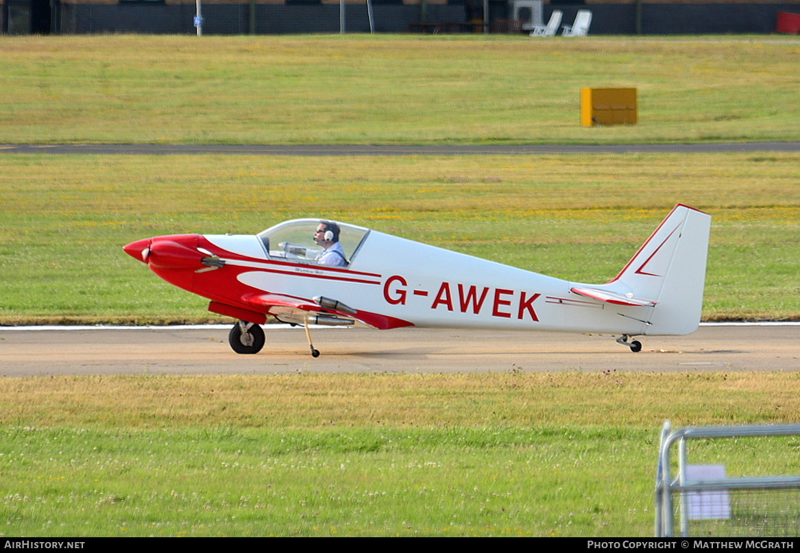 Aircraft Photo of G-AWEK | Sportavia-Pützer Fournier RF-4D | AirHistory.net #423317