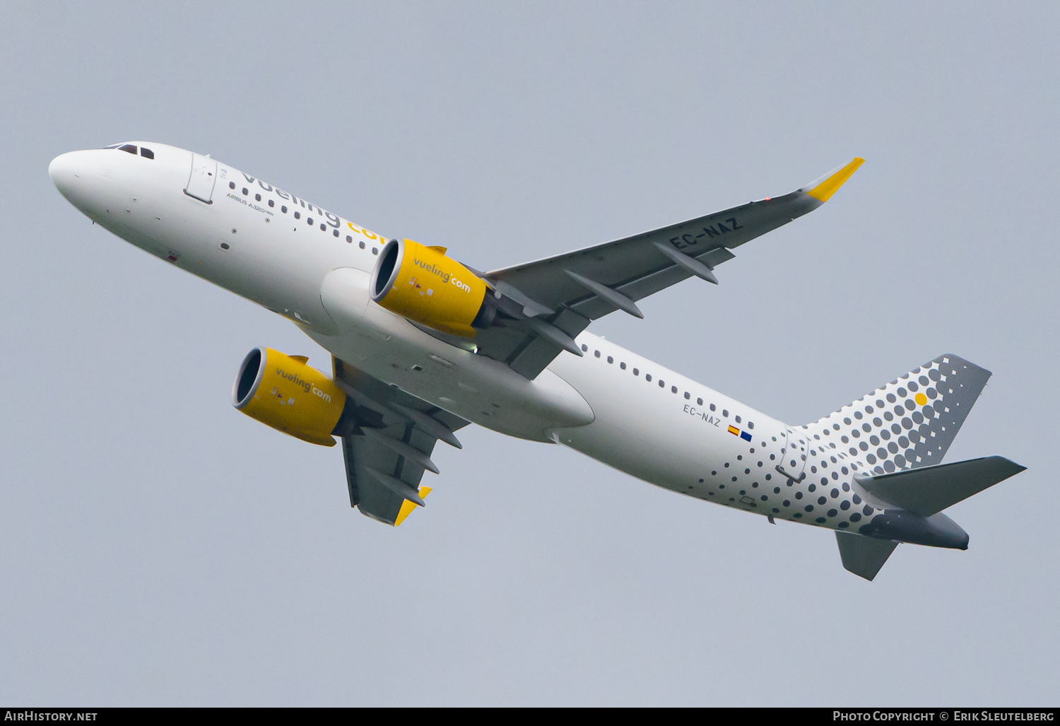 Aircraft Photo of EC-NAZ | Airbus A320-271N | Vueling Airlines | AirHistory.net #423321