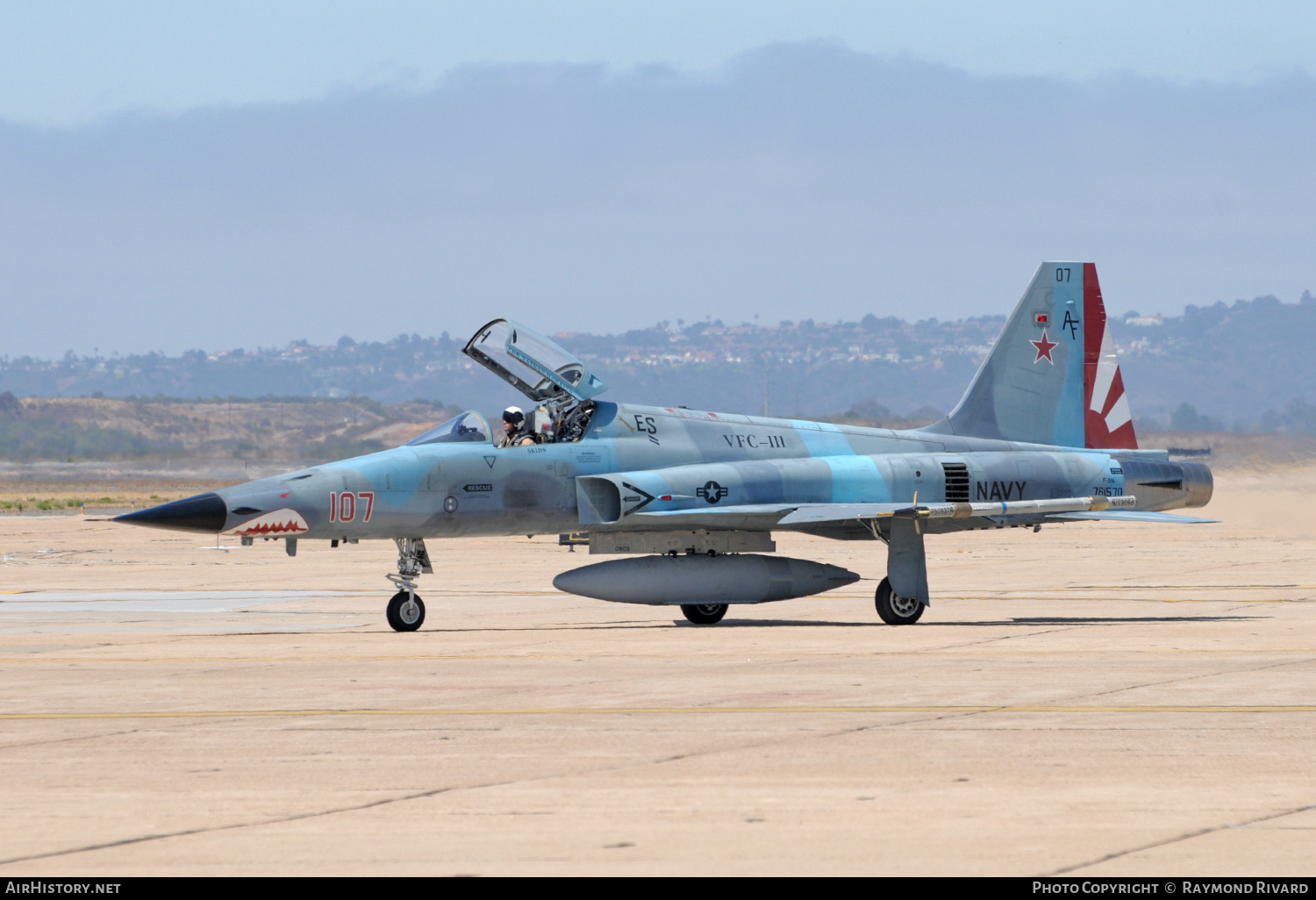 Aircraft Photo of 761570 | Northrop F-5N Tiger II | USA - Navy | AirHistory.net #423328