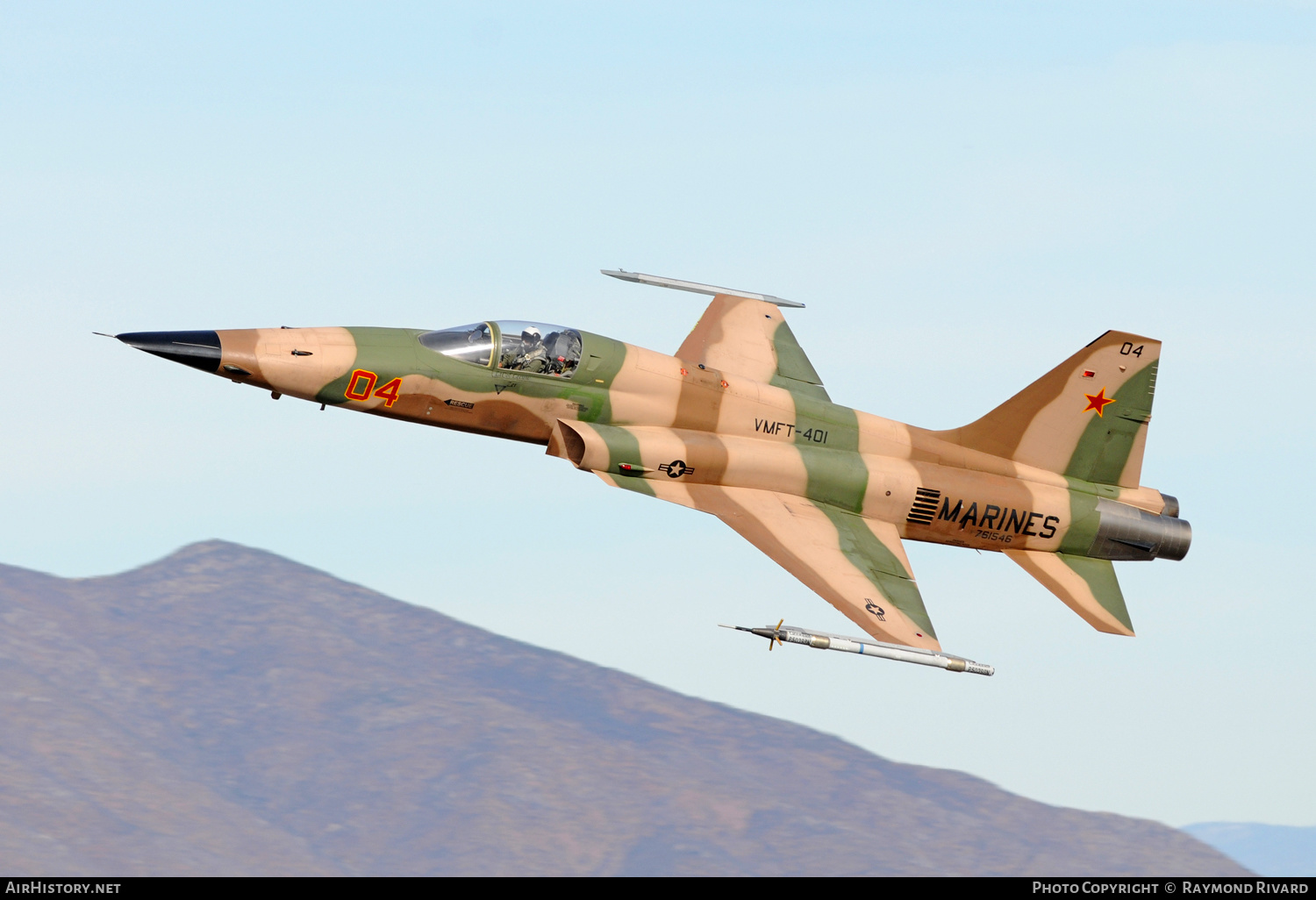 Aircraft Photo of 761546 | Northrop F-5N Tiger II | USA - Marines | AirHistory.net #423330