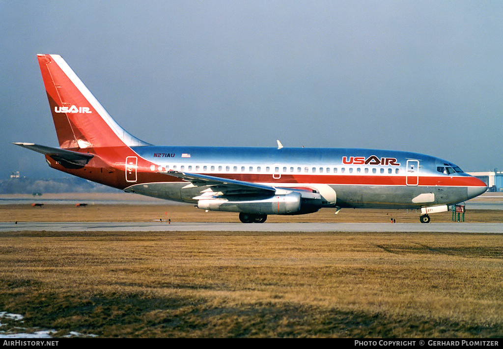 Aircraft Photo of N271AU | Boeing 737-2B7/Adv | USAir | AirHistory.net #423367