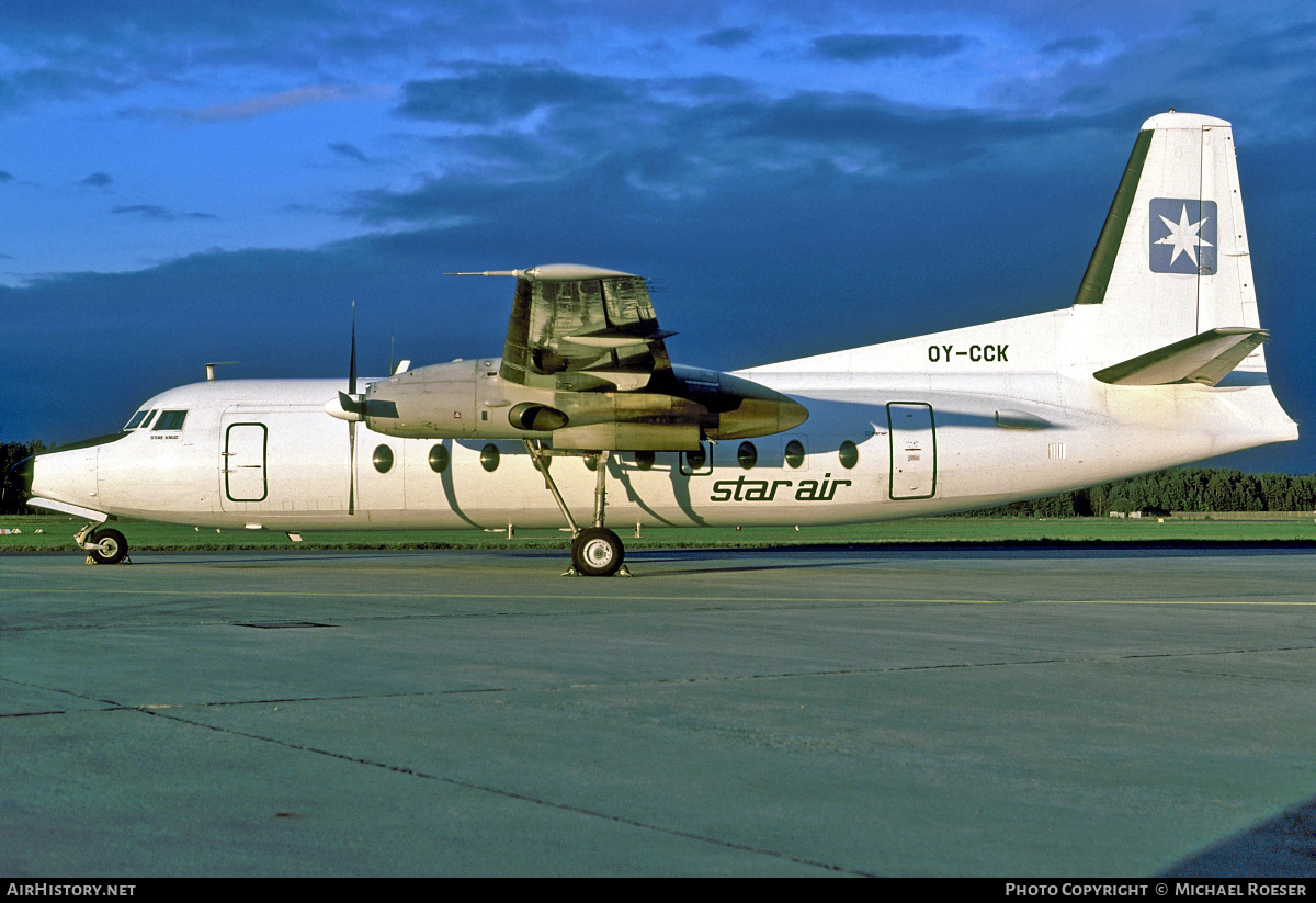 Aircraft Photo of OY-CCK | Fokker F27-600 Friendship | Star Air | AirHistory.net #423411