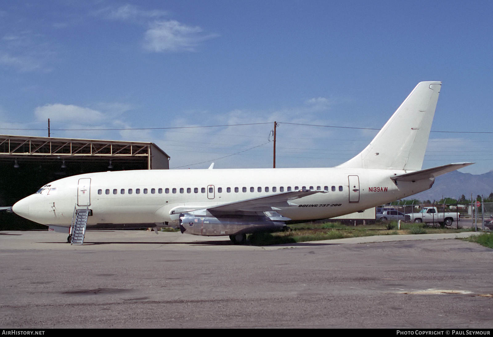 Aircraft Photo of N139AW | Boeing 737-2T4/Adv | AirHistory.net #423420
