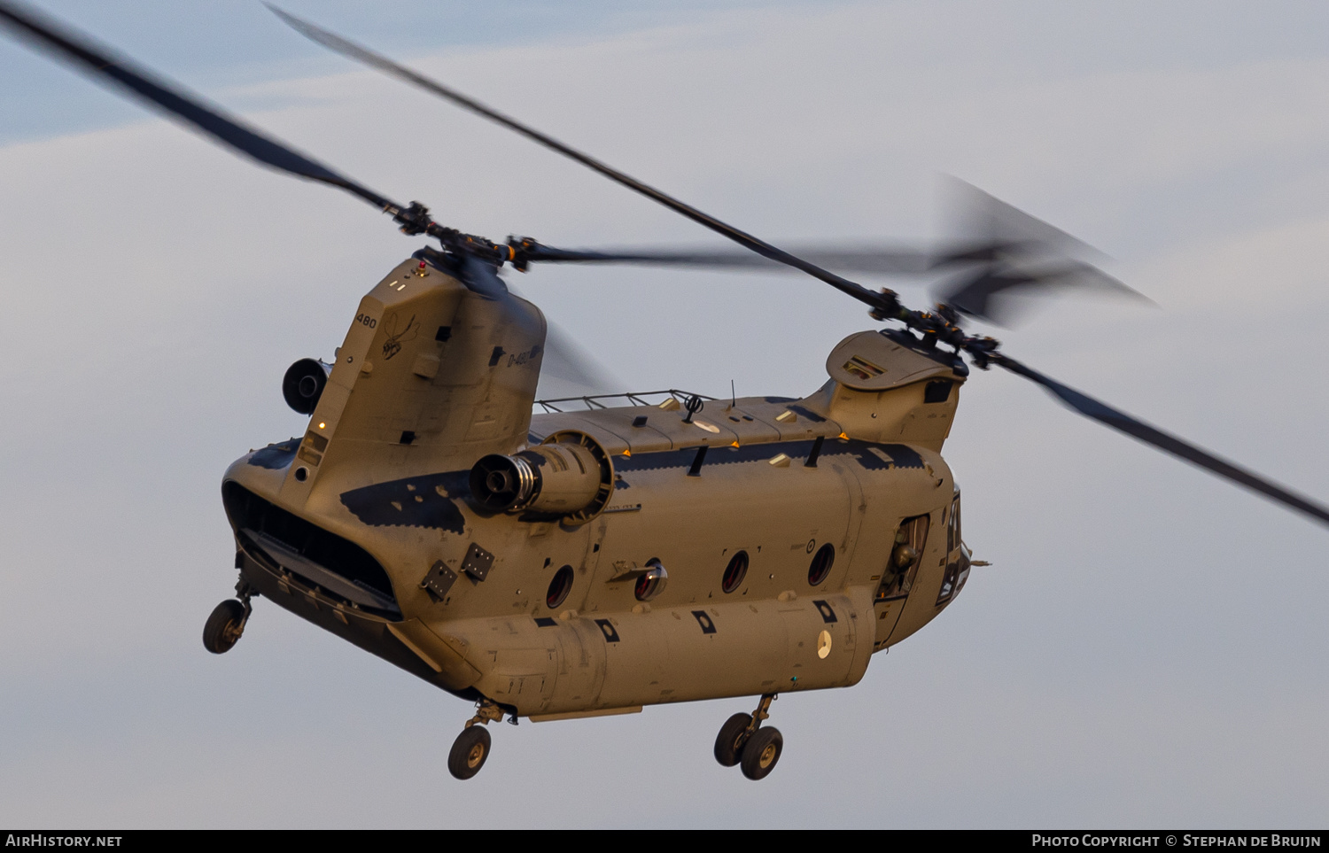 Aircraft Photo of D-480 | Boeing CH-47F Chinook (414) | Netherlands - Air Force | AirHistory.net #423423
