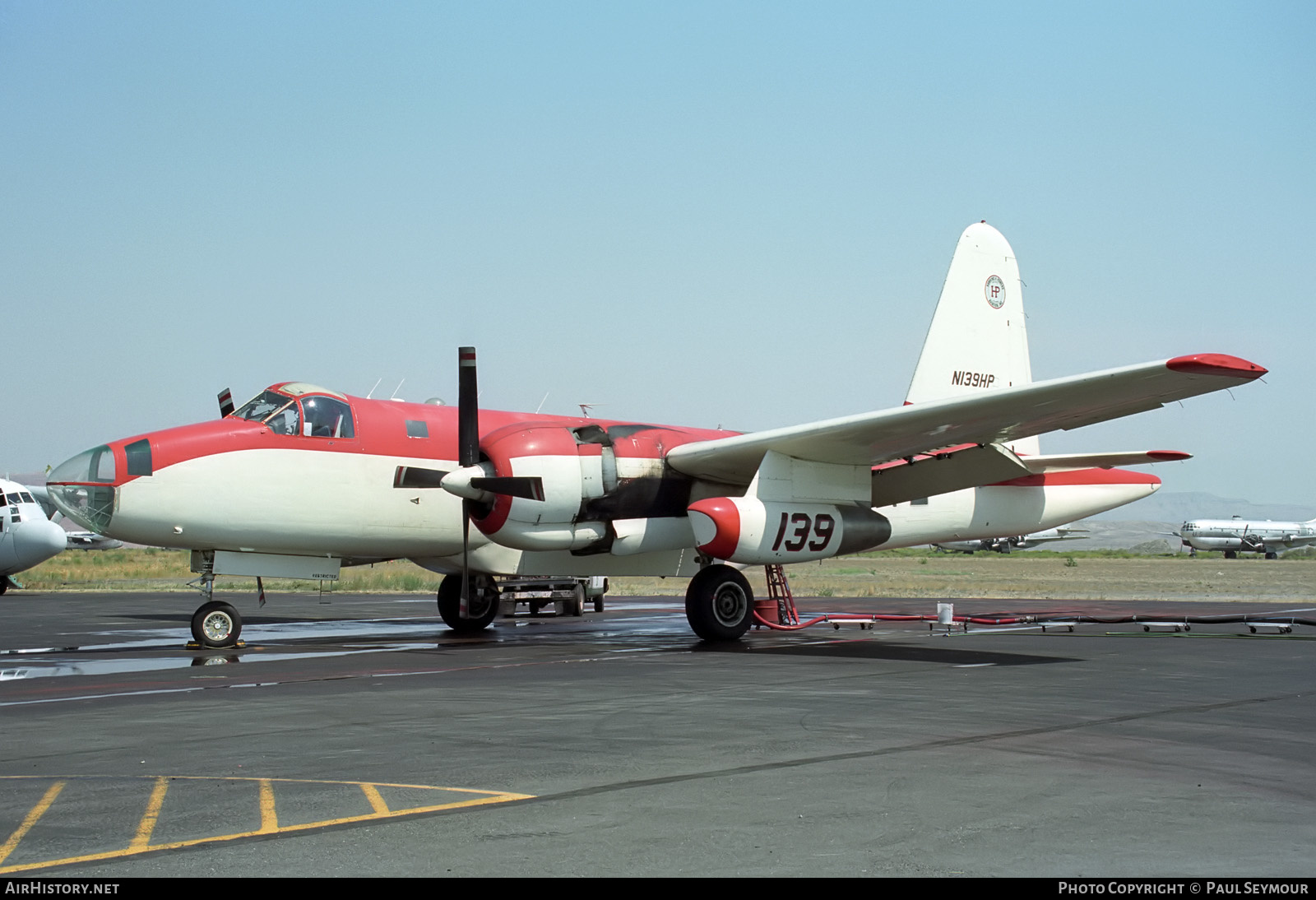 Aircraft Photo of N139HP | Lockheed P-2H/AT Neptune | Hawkins & Powers Aviation | AirHistory.net #423431