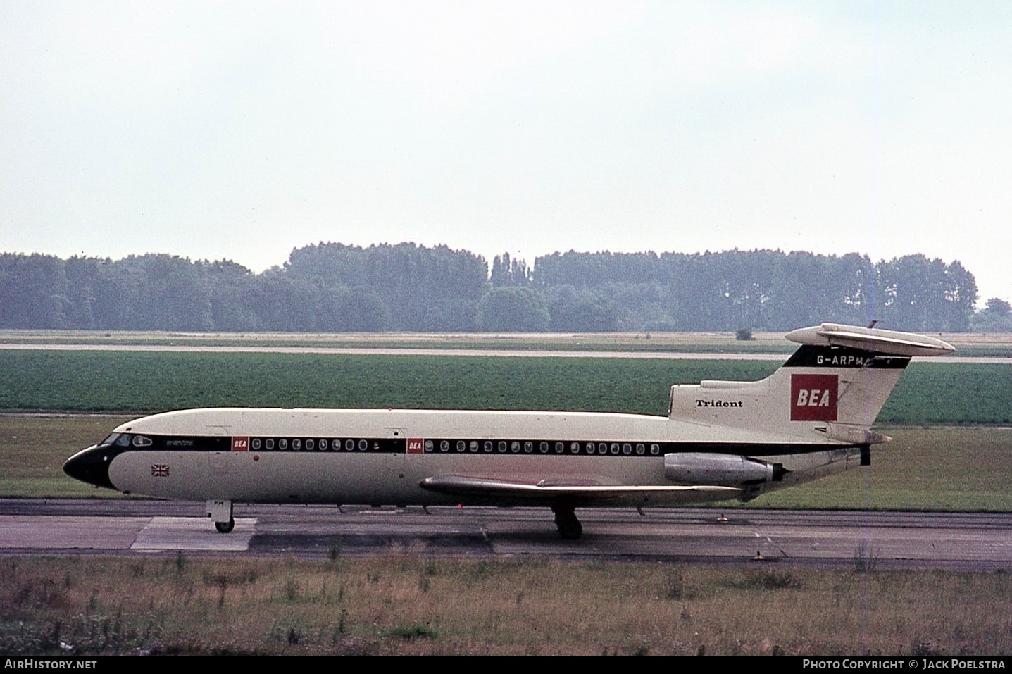 Aircraft Photo of G-ARPM | Hawker Siddeley HS-121 Trident 1C | BEA - British European Airways | AirHistory.net #423438