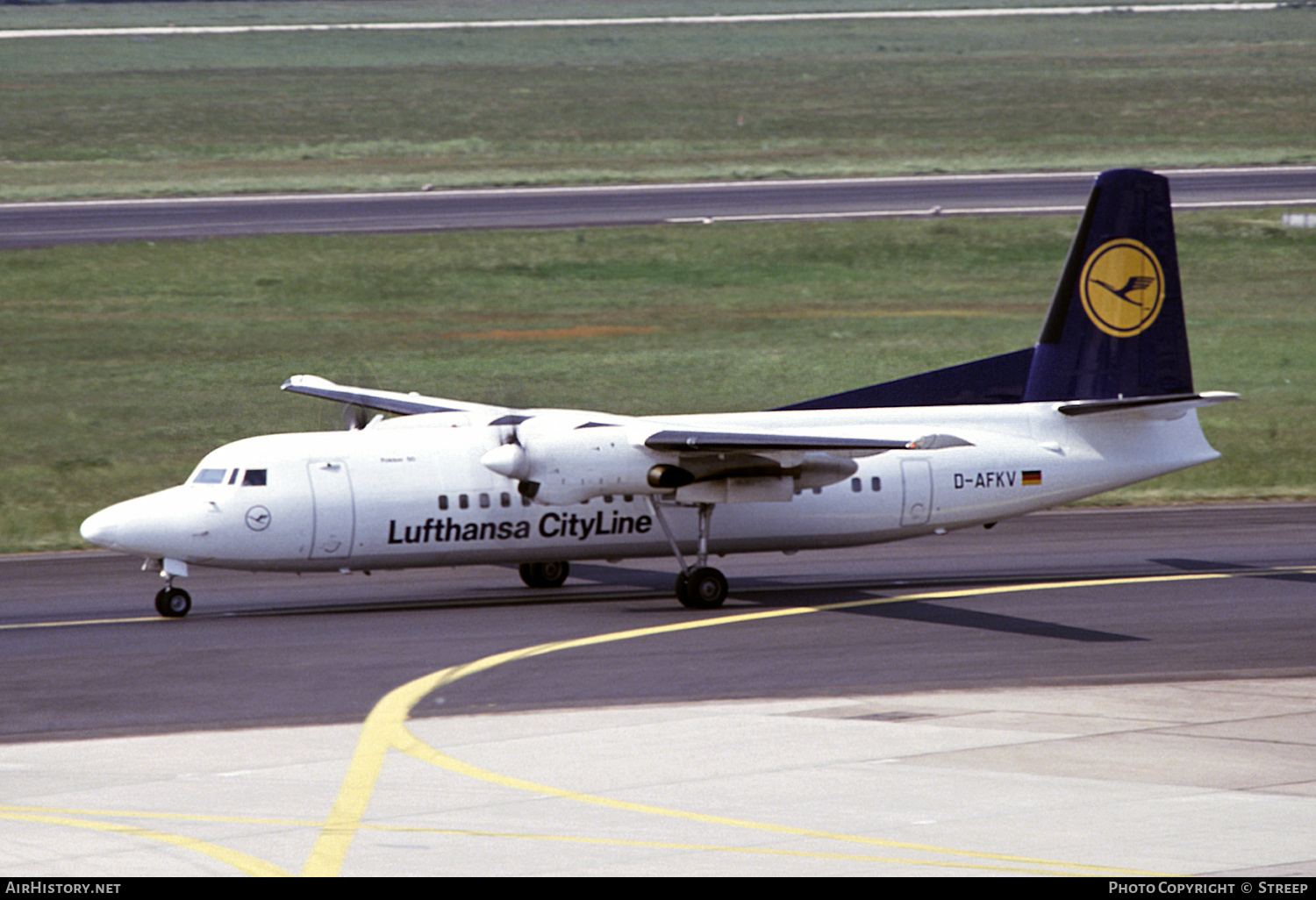 Aircraft Photo of D-AFKV | Fokker 50 | Lufthansa CityLine | AirHistory.net #423441