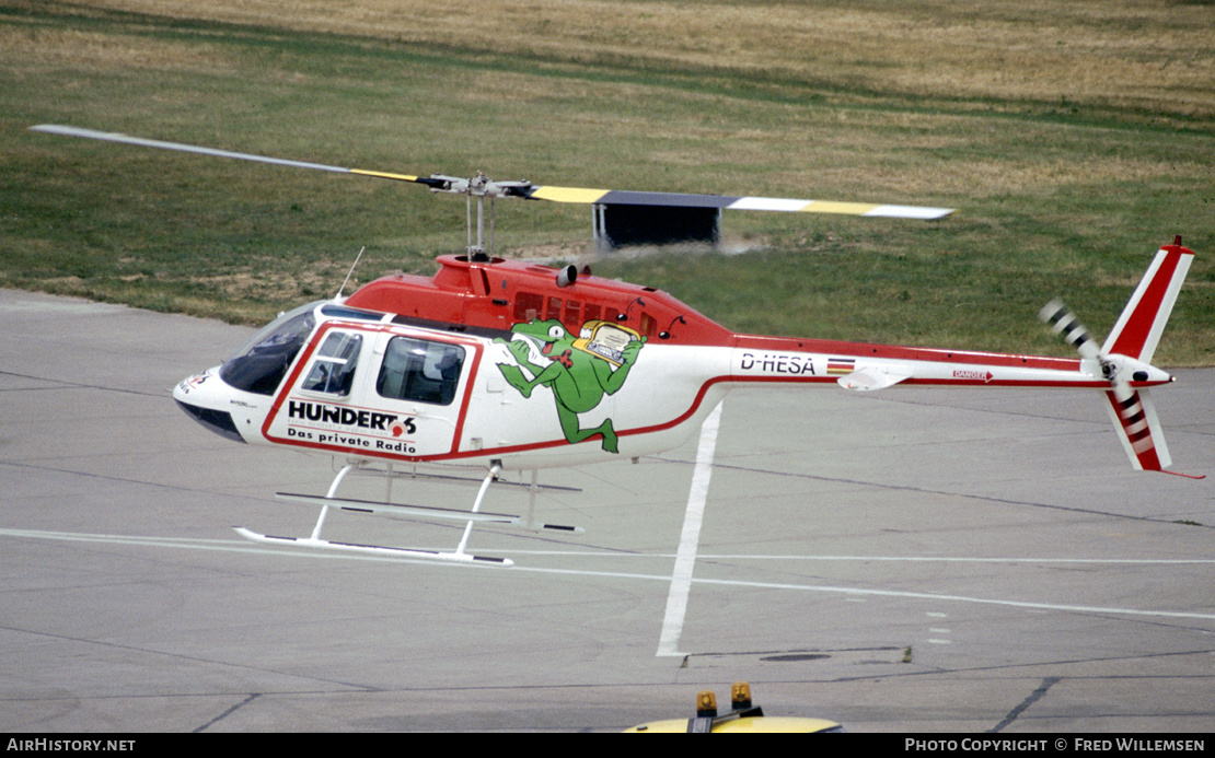 Aircraft Photo of D-HESA | Bell AB-206B JetRanger II | AirHistory.net #423451