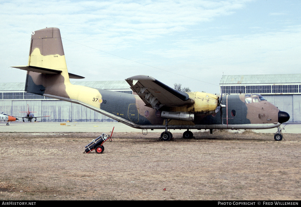 Aircraft Photo of T9-18 | De Havilland Canada C-7B Caribou | Spain - Air Force | AirHistory.net #423453