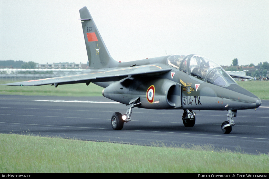 Aircraft Photo of E23 | Dassault-Dornier Alpha Jet E | France - Air Force | AirHistory.net #423457