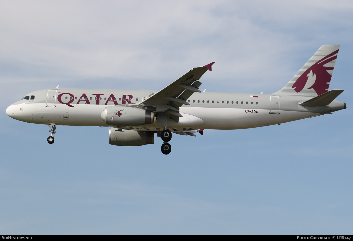 Aircraft Photo of A7-ADA | Airbus A320-232 | Qatar Airways | AirHistory.net #423458