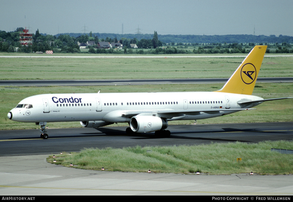 Aircraft Photo of D-ABNX | Boeing 757-27B | Condor Flugdienst | AirHistory.net #423460