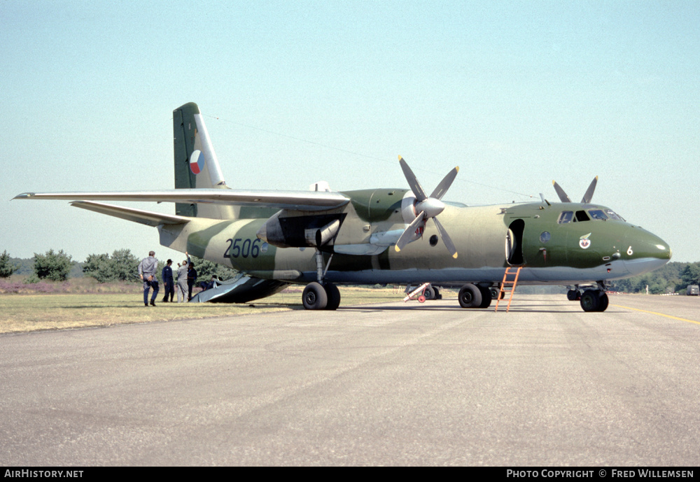 Aircraft Photo of 2506 | Antonov An-26 | Czechoslovakia - Air Force | AirHistory.net #423466