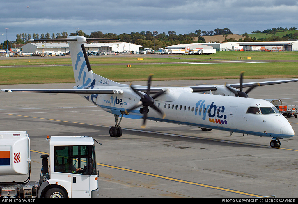 Aircraft Photo of G-JECX | Bombardier DHC-8-402 Dash 8 | Flybe | AirHistory.net #423471