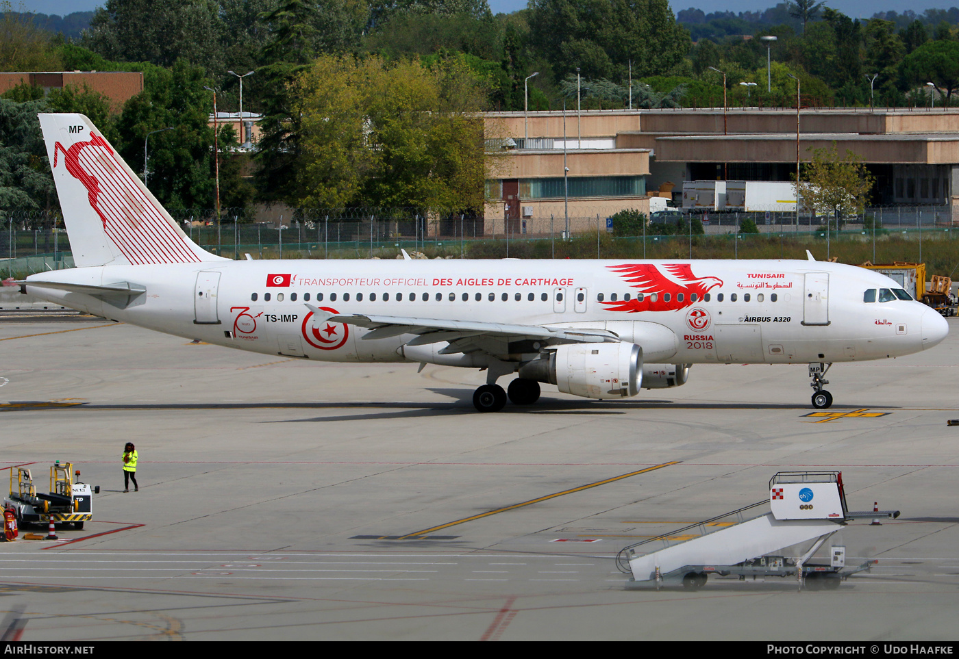 Aircraft Photo of TS-IMP | Airbus A320-211 | Tunisair | AirHistory.net #423484
