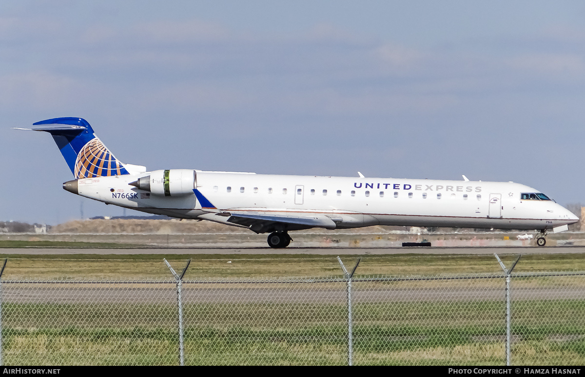 Aircraft Photo of N766SK | Bombardier CRJ-702 (CL-600-2C10) | United Express | AirHistory.net #423500
