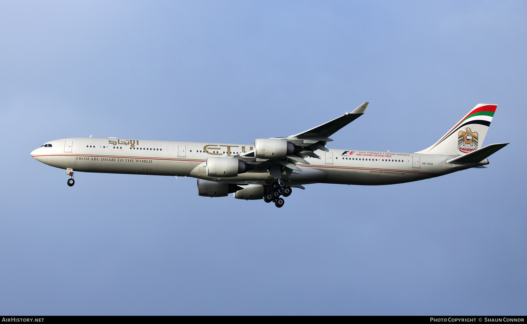 Aircraft Photo of A6-EHH | Airbus A340-642 | Etihad Airways | AirHistory.net #423502