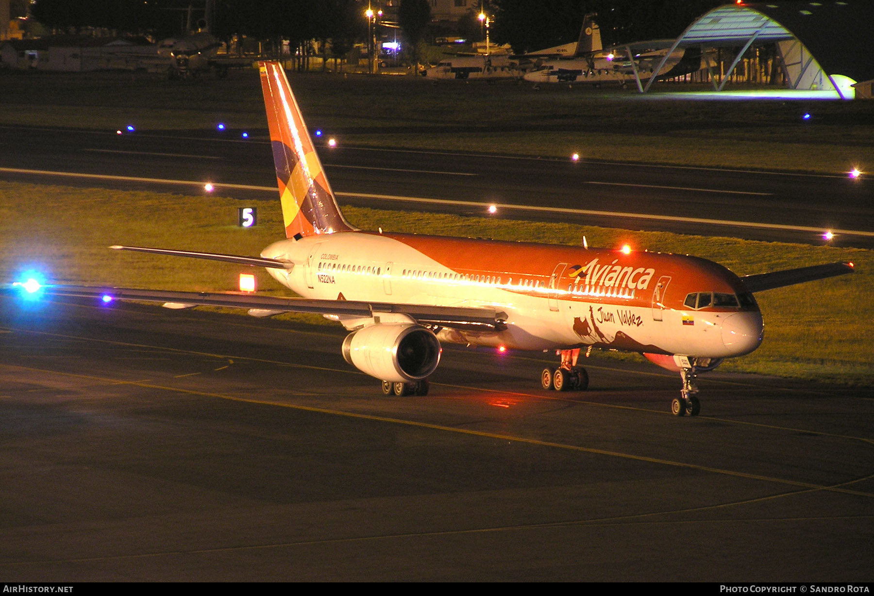 Aircraft Photo of N522NA | Boeing 757-236 | Avianca | AirHistory.net #423518