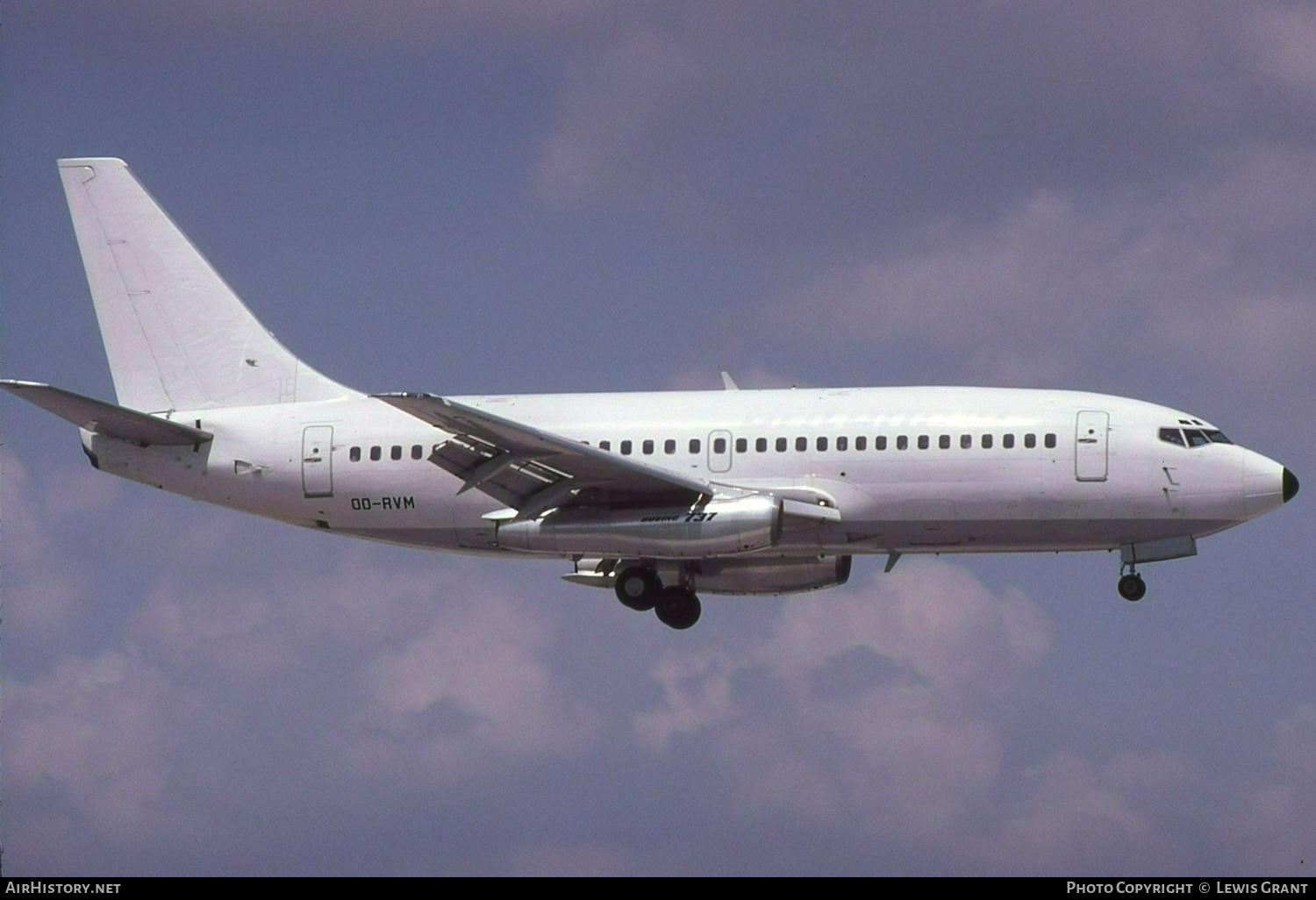 Aircraft Photo of OO-RVM | Boeing 737-2Q8/Adv | AirHistory.net #423534
