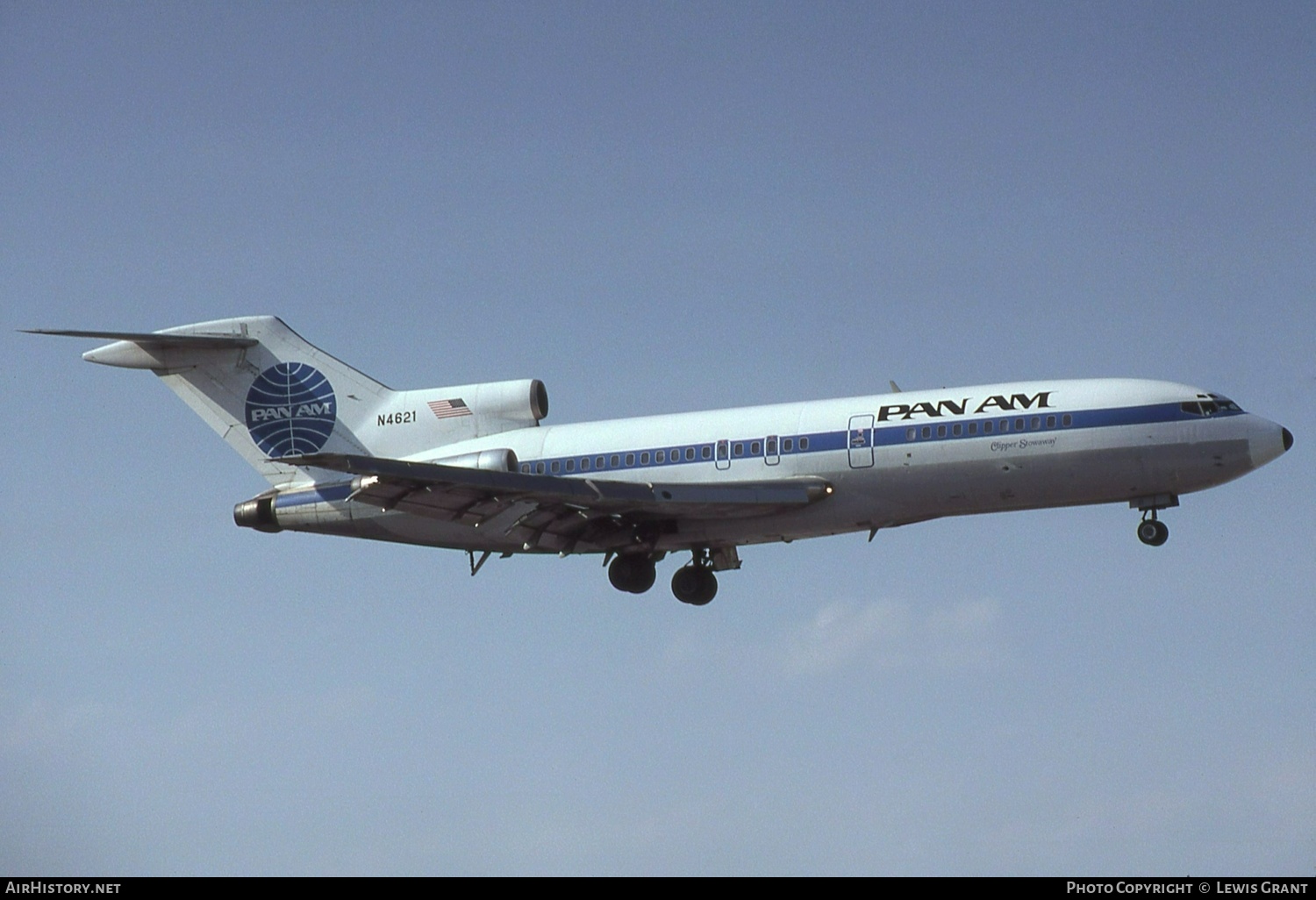 Aircraft Photo of N4621 | Boeing 727-35 | Pan American World Airways - Pan Am | AirHistory.net #423551