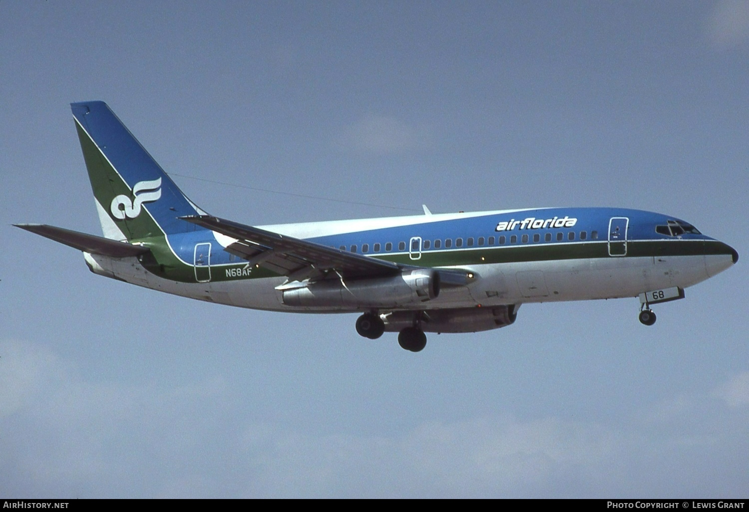 Aircraft Photo of N68AF | Boeing 737-222 | Air Florida | AirHistory.net #423555