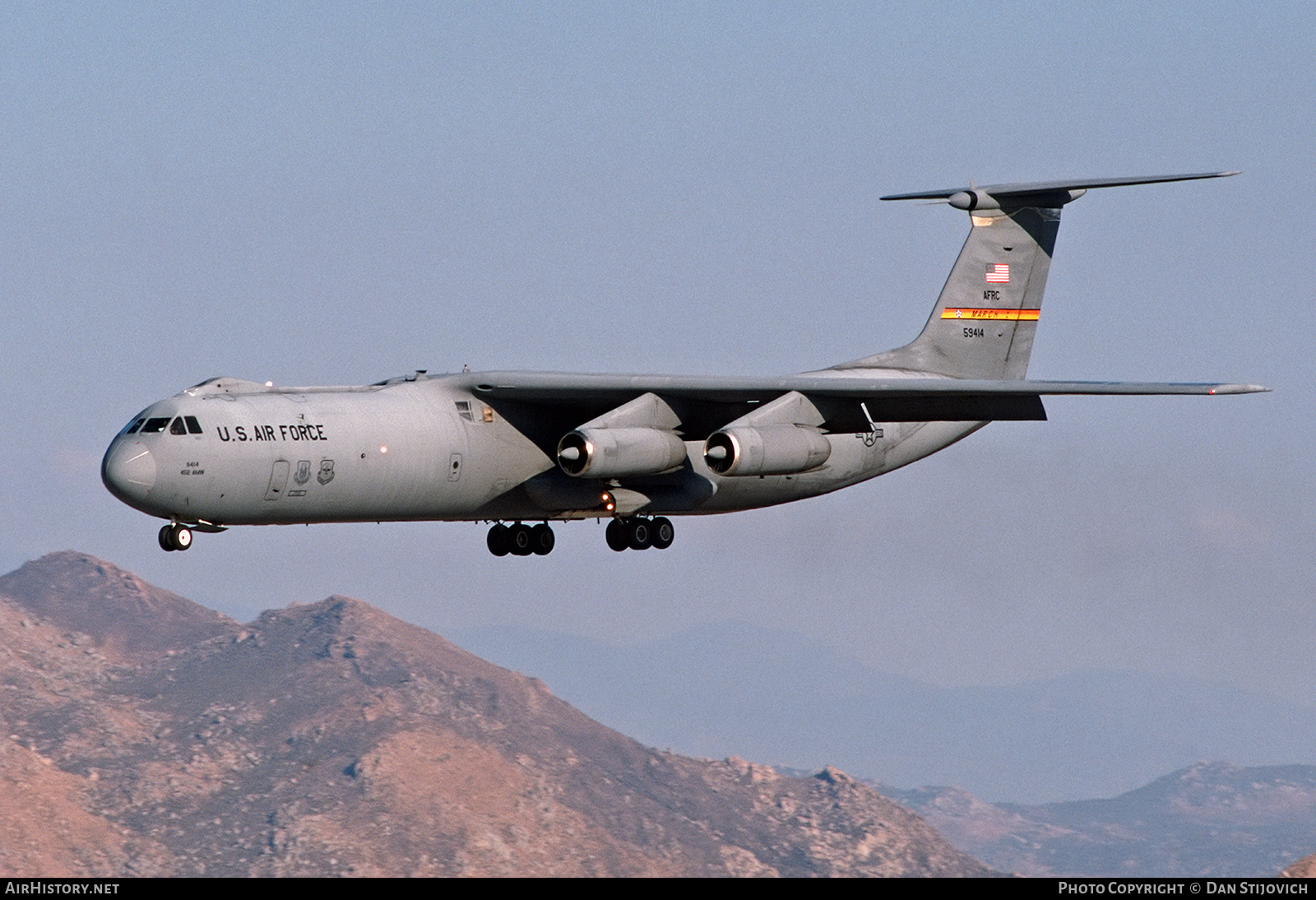 Aircraft Photo of 65-9414 / 59414 | Lockheed C-141C Starlifter | USA - Air Force | AirHistory.net #423573