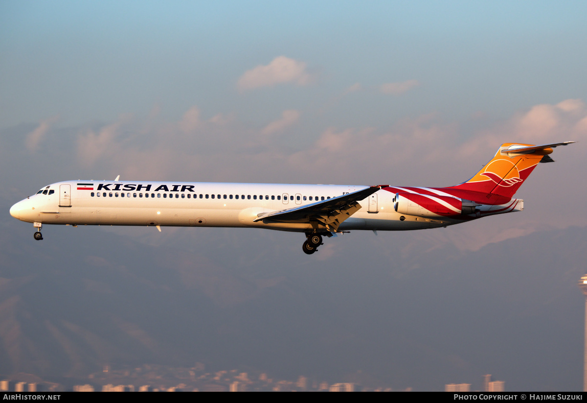 Aircraft Photo of EP-LCJ | McDonnell Douglas MD-83 (DC-9-83) | Kish Air | AirHistory.net #423578