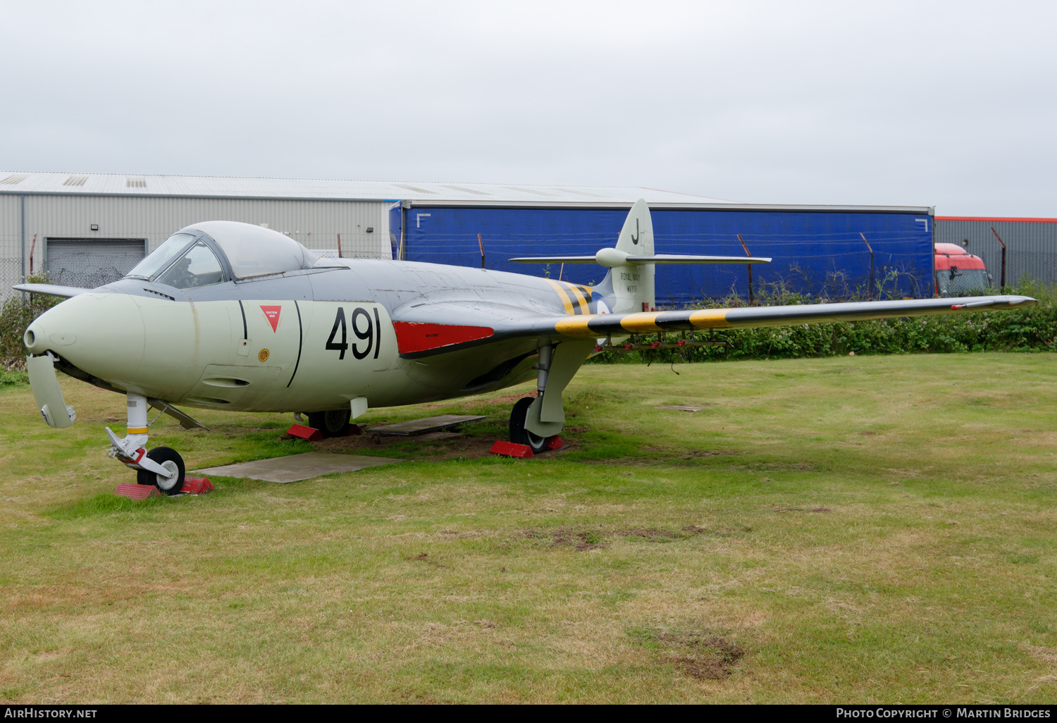 Aircraft Photo of WV797 | Hawker Sea Hawk FGA6 | UK - Navy | AirHistory.net #423592