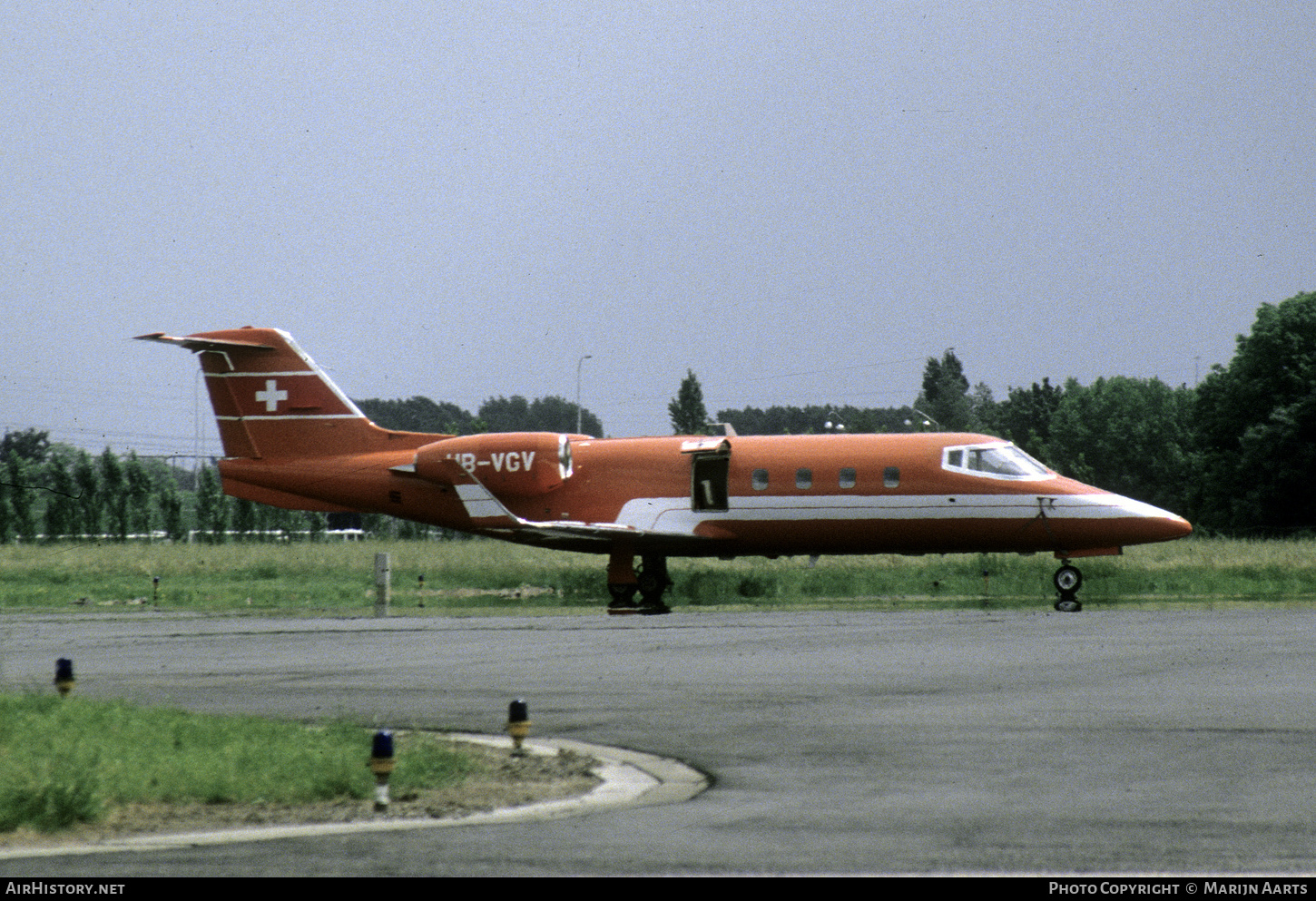Aircraft Photo of HB-VGV | Gates Learjet 55 | AirHistory.net #423598
