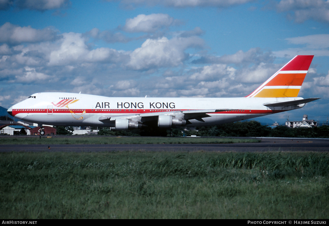 Aircraft Photo of VR-HKM | Boeing 747-132(SF) | Air Hong Kong | AirHistory.net #423603