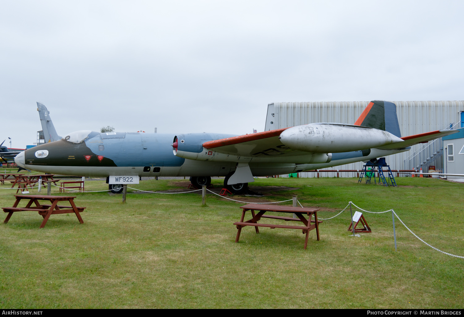 Aircraft Photo of WF922 | English Electric Canberra PR3 | UK - Air Force | AirHistory.net #423620