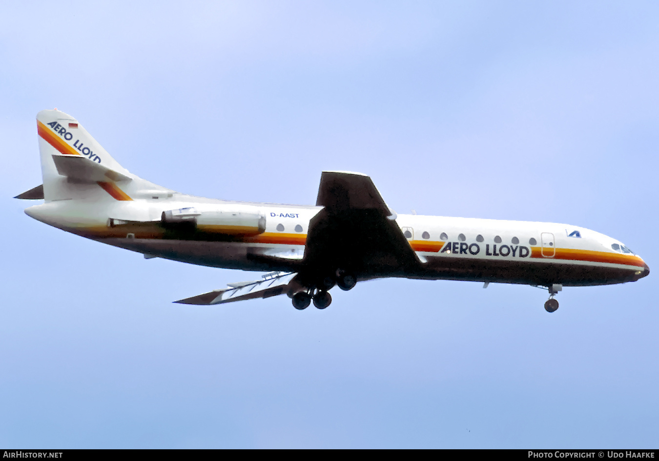 Aircraft Photo of D-AAST | Sud SE-210 Caravelle 10B1R | Aero Lloyd | AirHistory.net #423621
