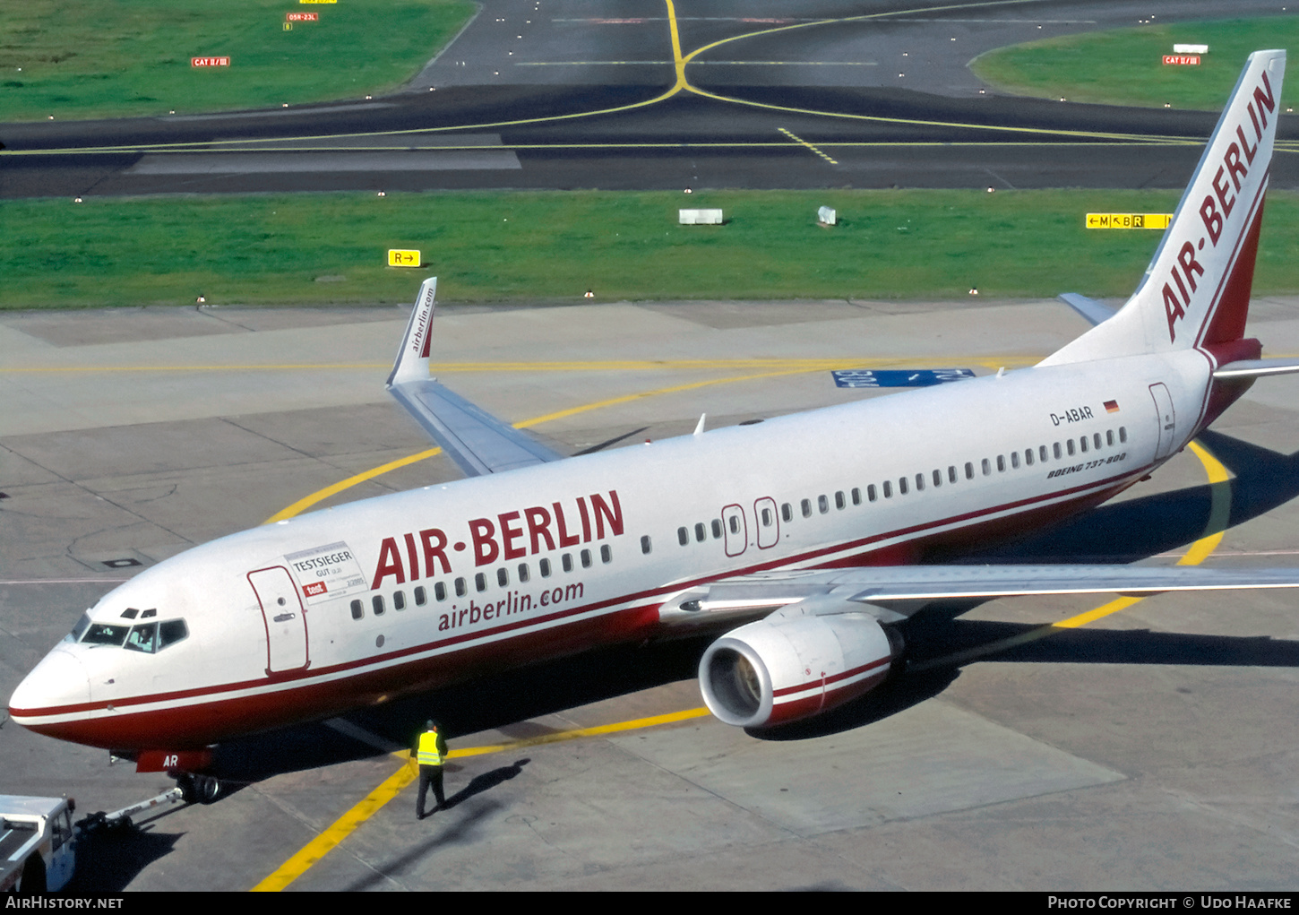Aircraft Photo of D-ABAR | Boeing 737-86J | Air Berlin | AirHistory.net #423635