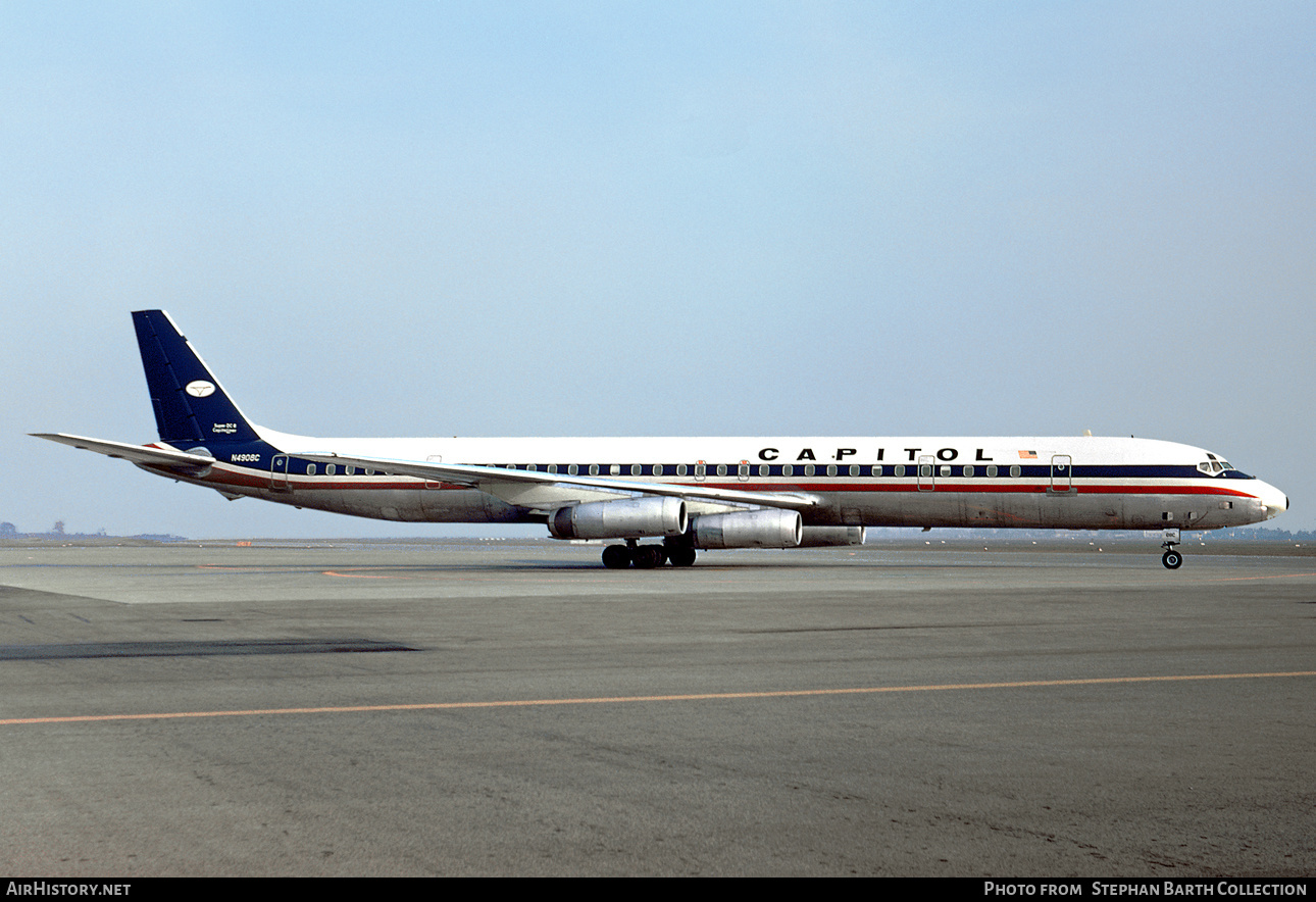 Aircraft Photo of N4908C | McDonnell Douglas DC-8-63CF | Capitol International Airways | AirHistory.net #423640