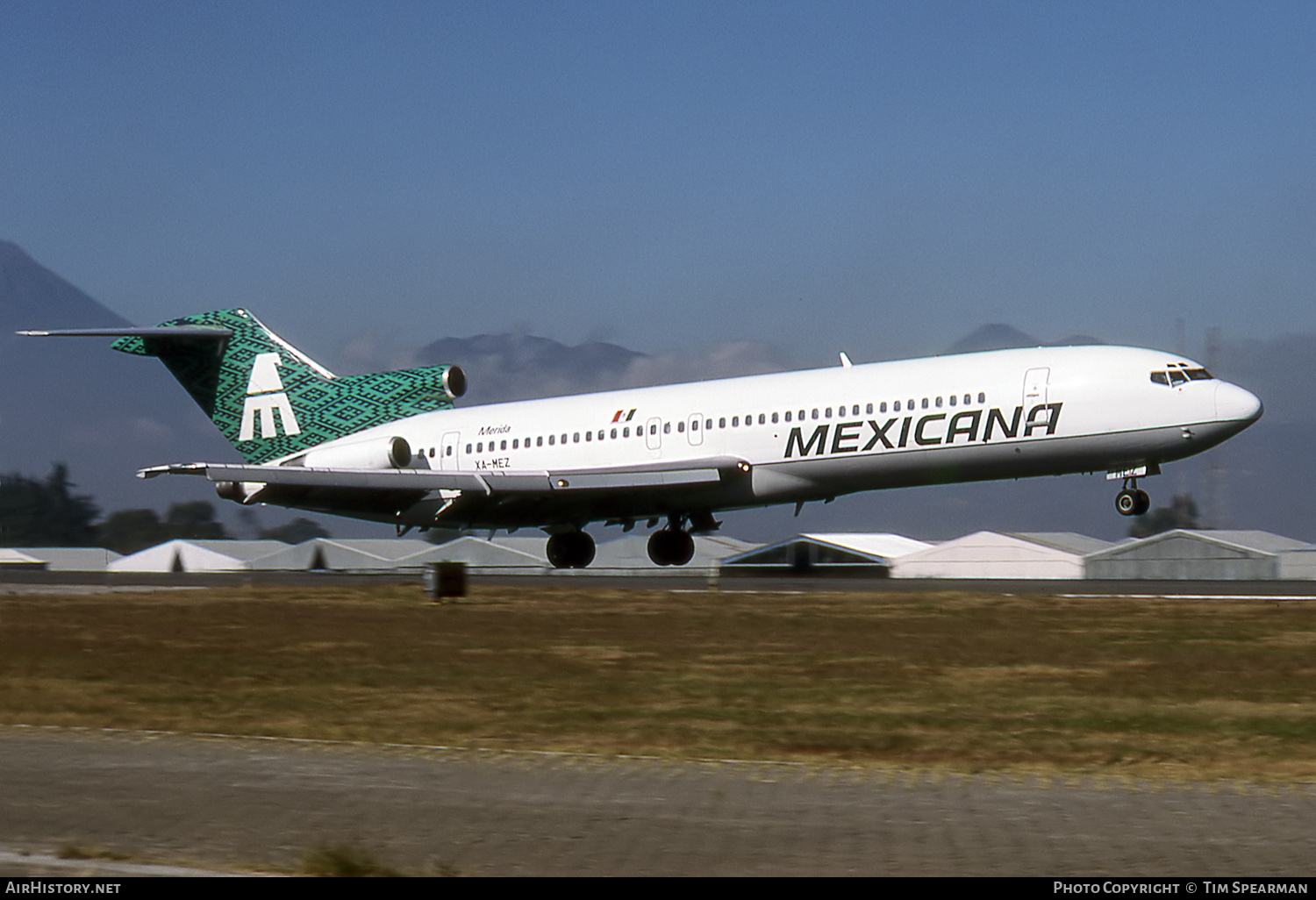 Aircraft Photo of XA-MEZ | Boeing 727-264/Adv | Mexicana | AirHistory.net #423676