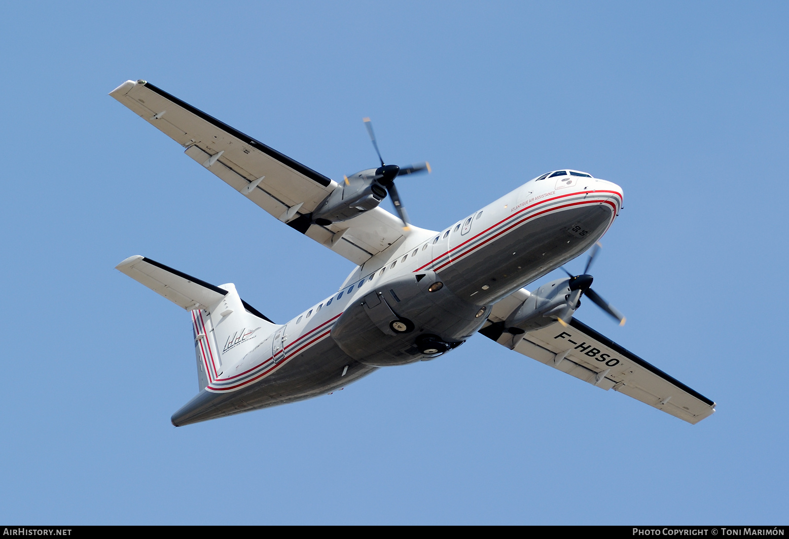 Aircraft Photo of F-HBSO | ATR ATR-42-320 | Atlantique Air Assistance | AirHistory.net #423680