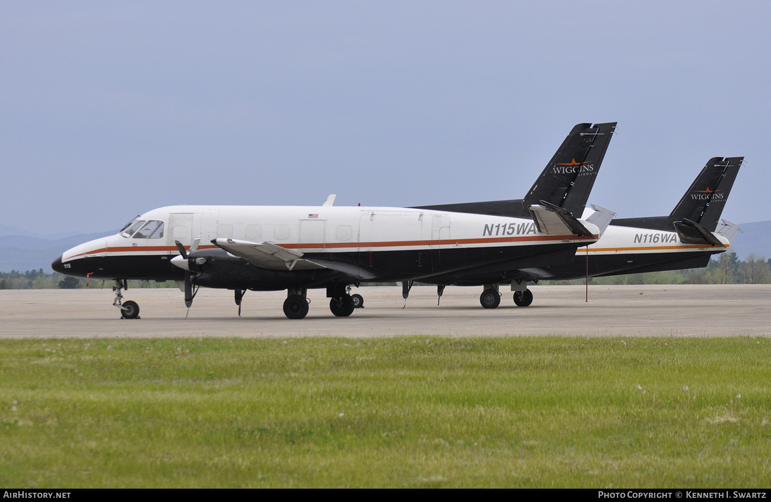 Aircraft Photo of N115WA | Embraer EMB-110P1 Bandeirante | Wiggins Airways | AirHistory.net #423684