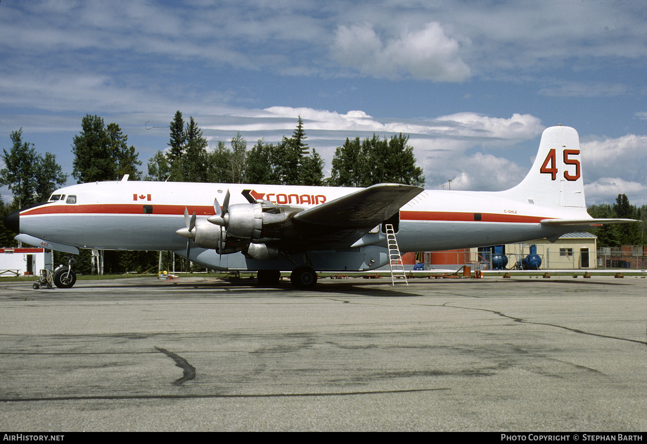 Aircraft Photo of C-GHLZ | Douglas DC-6B/AT | Conair Aviation | AirHistory.net #423691